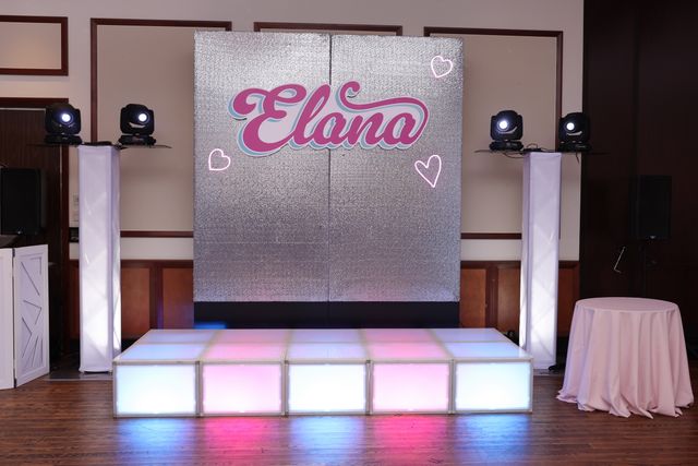 Featured photo from Inside This High-Energy Bat Mitzvah with Pops of Pink and Modern Glam at Gibsons Oak Brook
