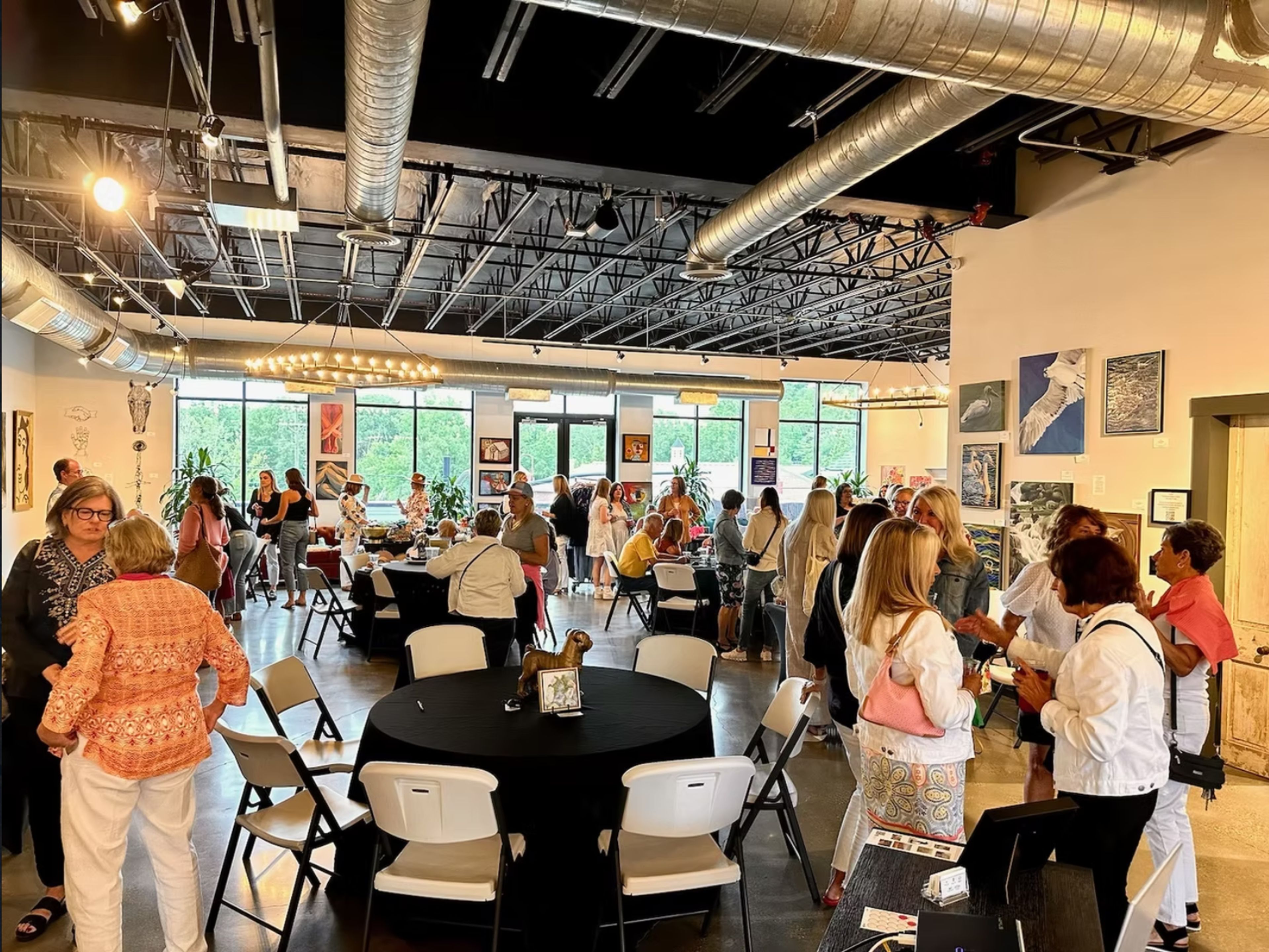 The Gallery, an event space at Cincinnati Distilling