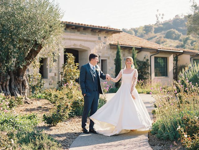 Featured photo from This Elegant Garden Wedding at Monserate Winery Was Wrapped in Soft Hues and Sunlight