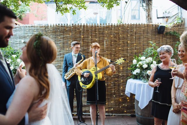 Featured photo from Melanie & Rob's Intimate Cocktail Hour