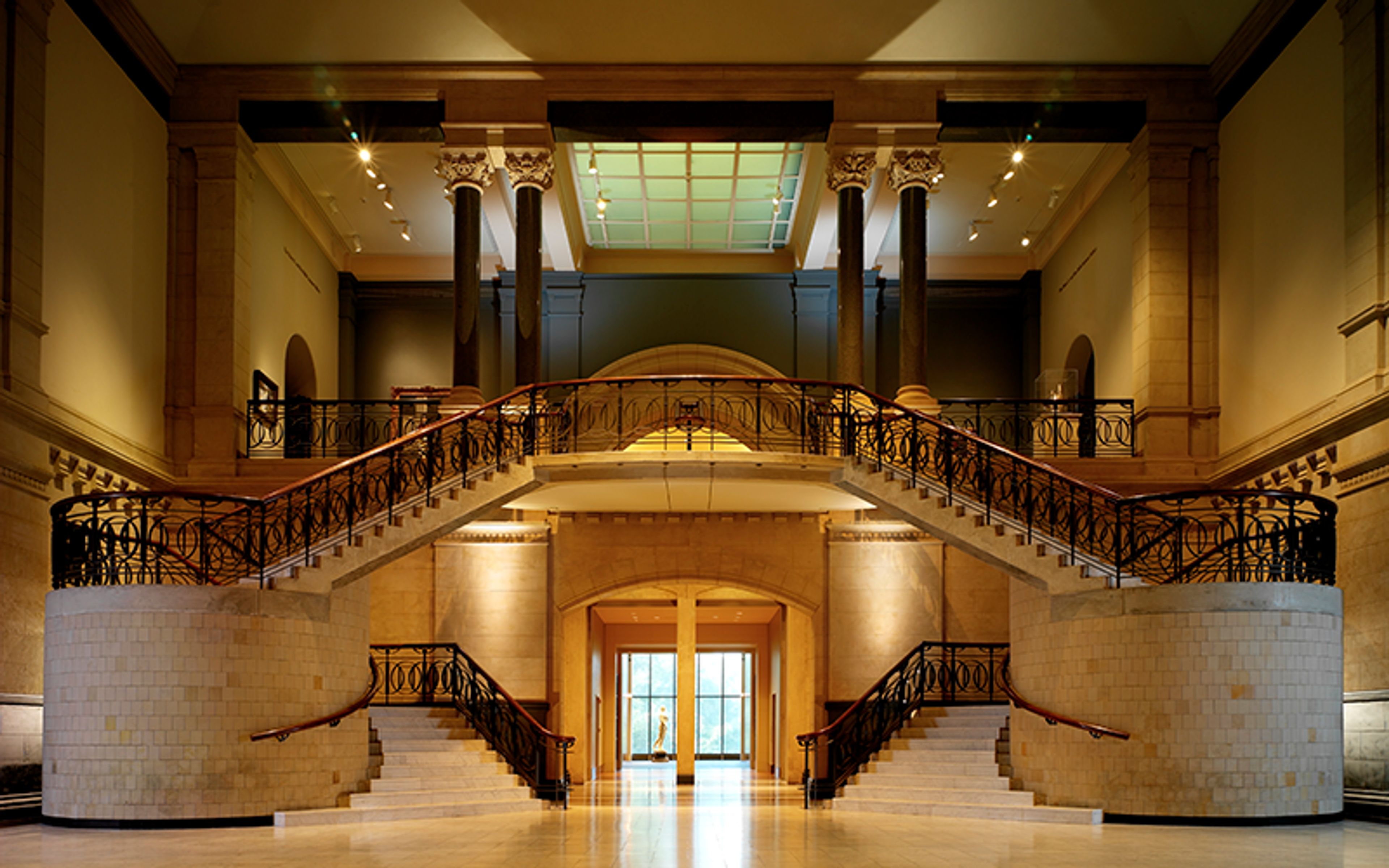 Great Hall, an event space at Cincinnati Art Museum
