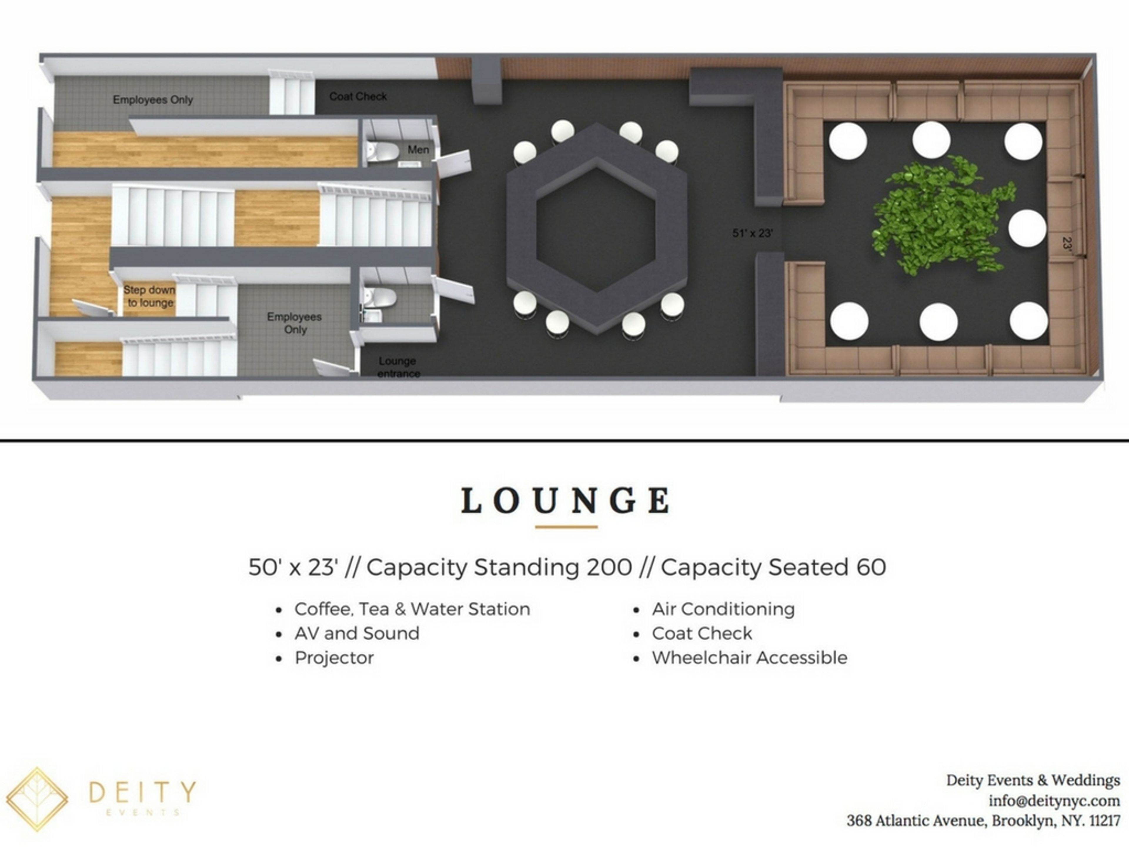 Deity Event Space, an event space at Deity Events