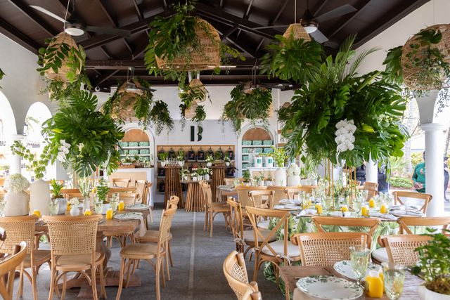 Featured photo from Experience this Golden Beach Pavilion Bar Mitzvah with Palm-Lined Lounges and Refreshing Outdoor Style