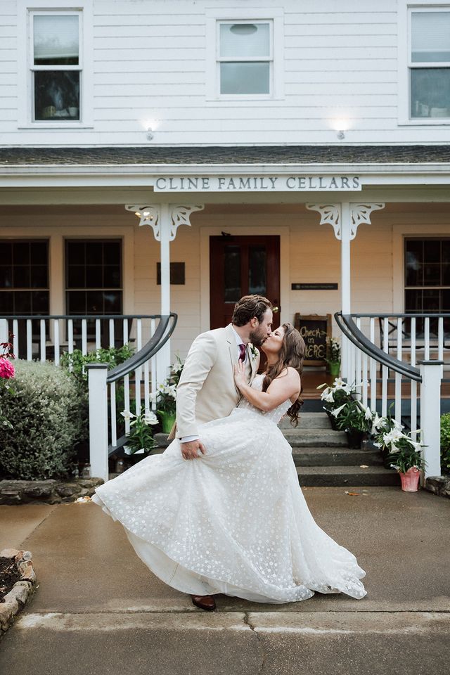 Featured photo from Joyful Spring Wedding at Cline Family Cellars