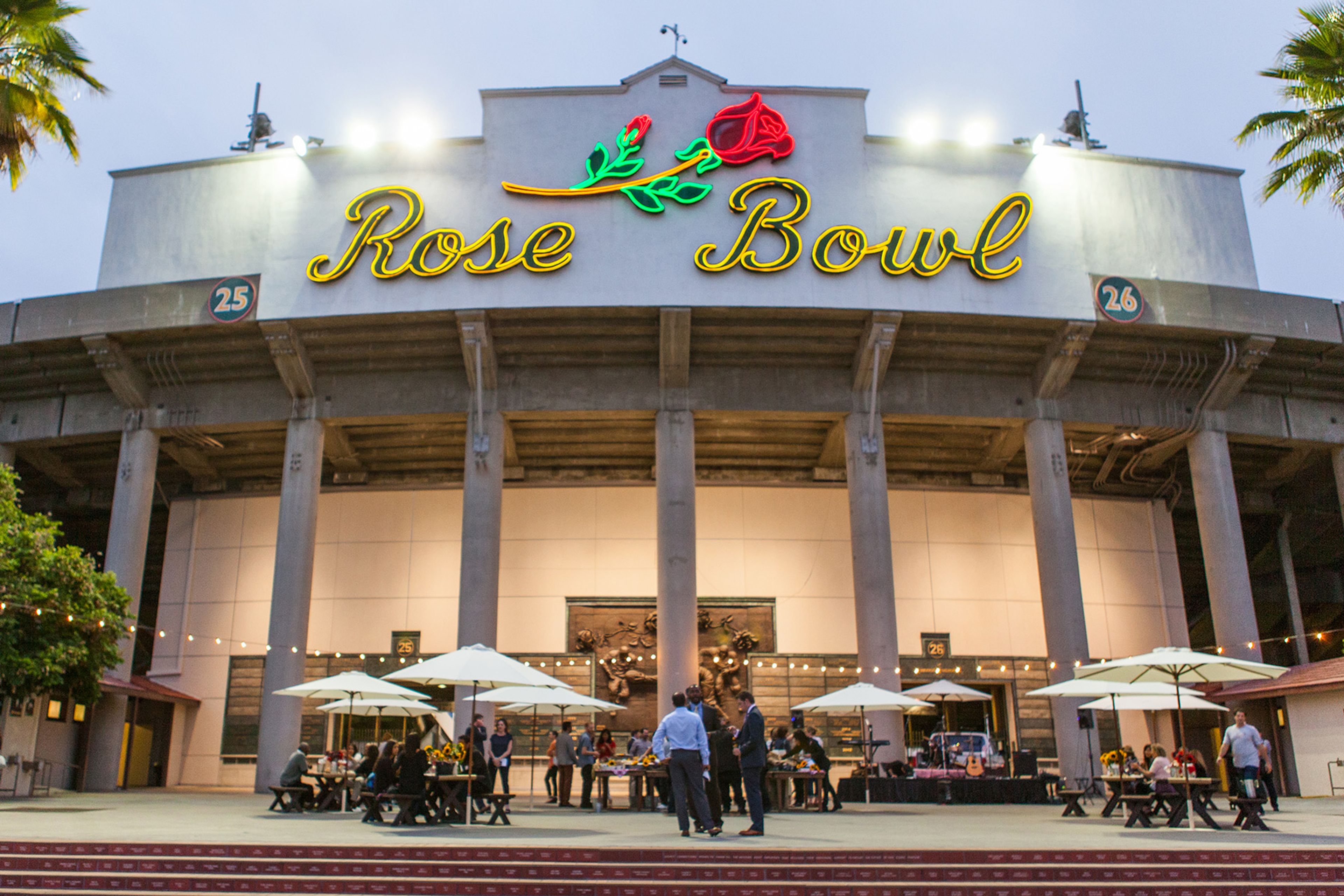 Court of Champions & Donor Plaza, an event space at Rose Bowl Stadium