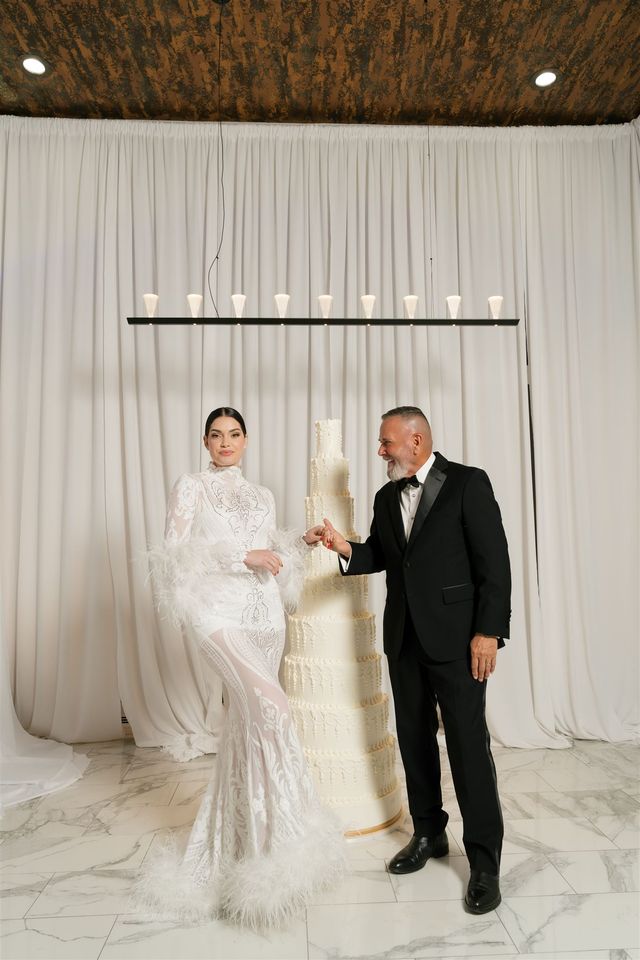 Featured photo from Modern Romance Meets Dramatic Elegance at The Cove in Austin, TX