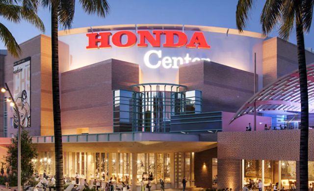 Featured photo from Honda Center