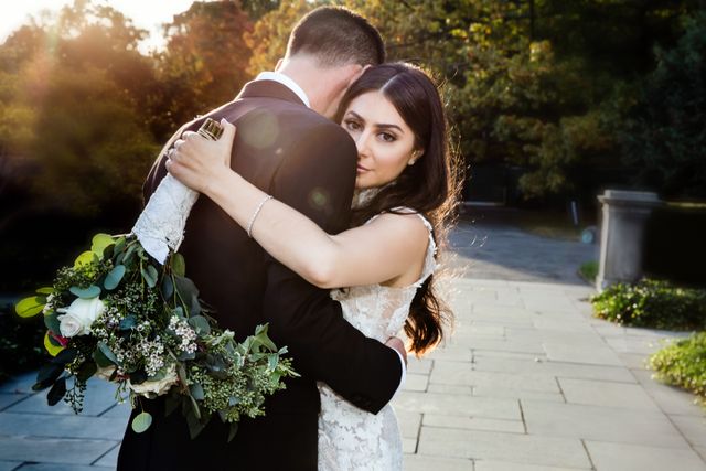 Featured photo from Stylish Brooklyn Botanical Garden's Wedding