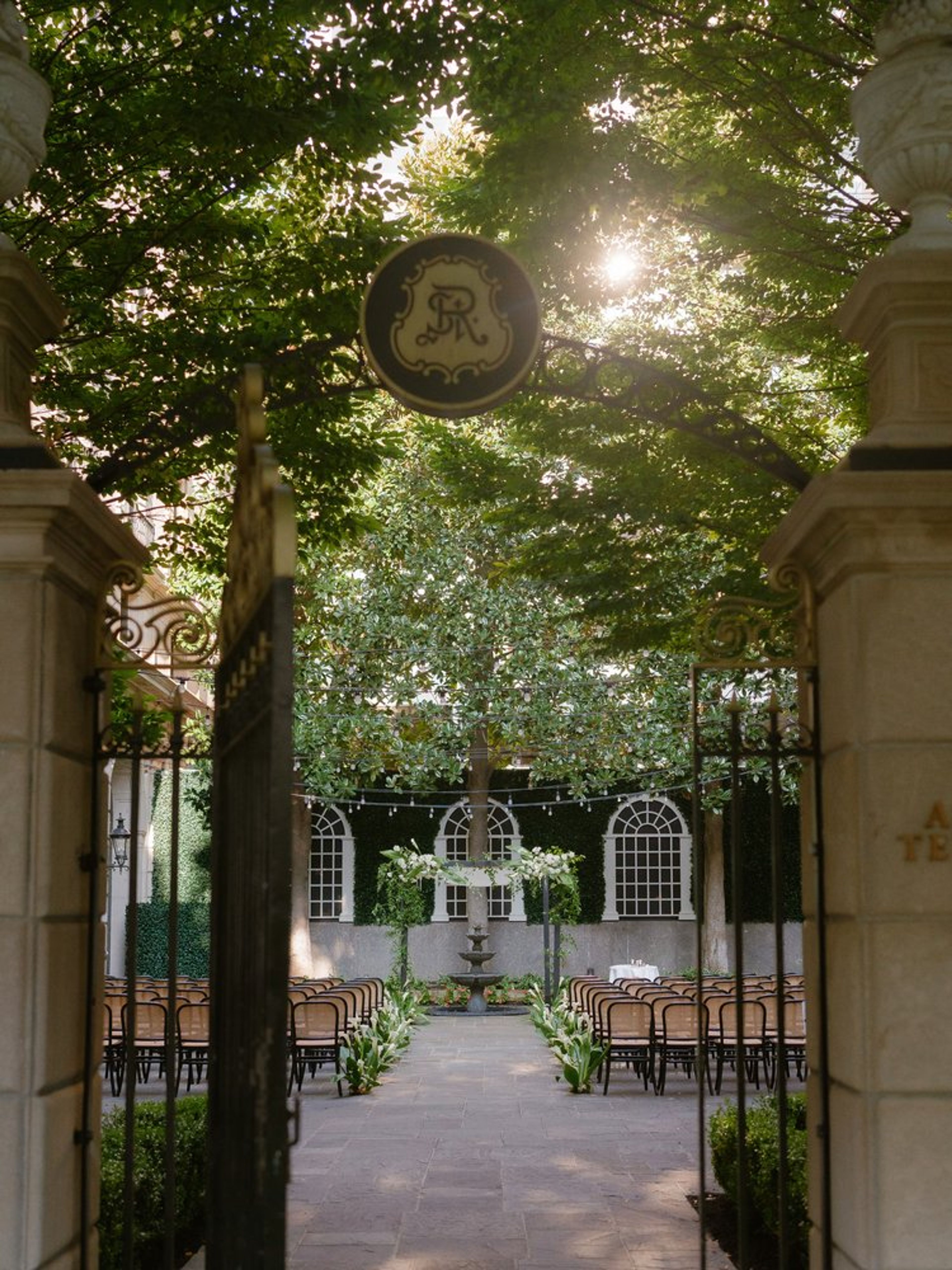 Astor Terrace, an event space at The St. Regis Washington, D.C.
