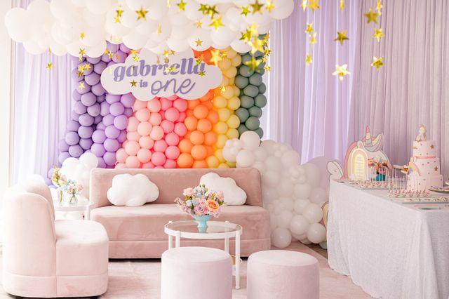 Featured photo from Gabriella's Whimsical First Birthday Party