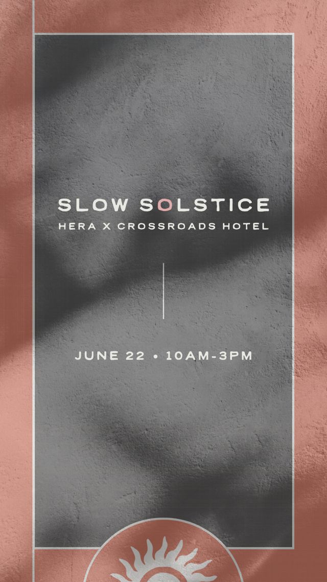 Featured photo from SLOW SOLSTICE by HERA x CROSSROADS HOTEL