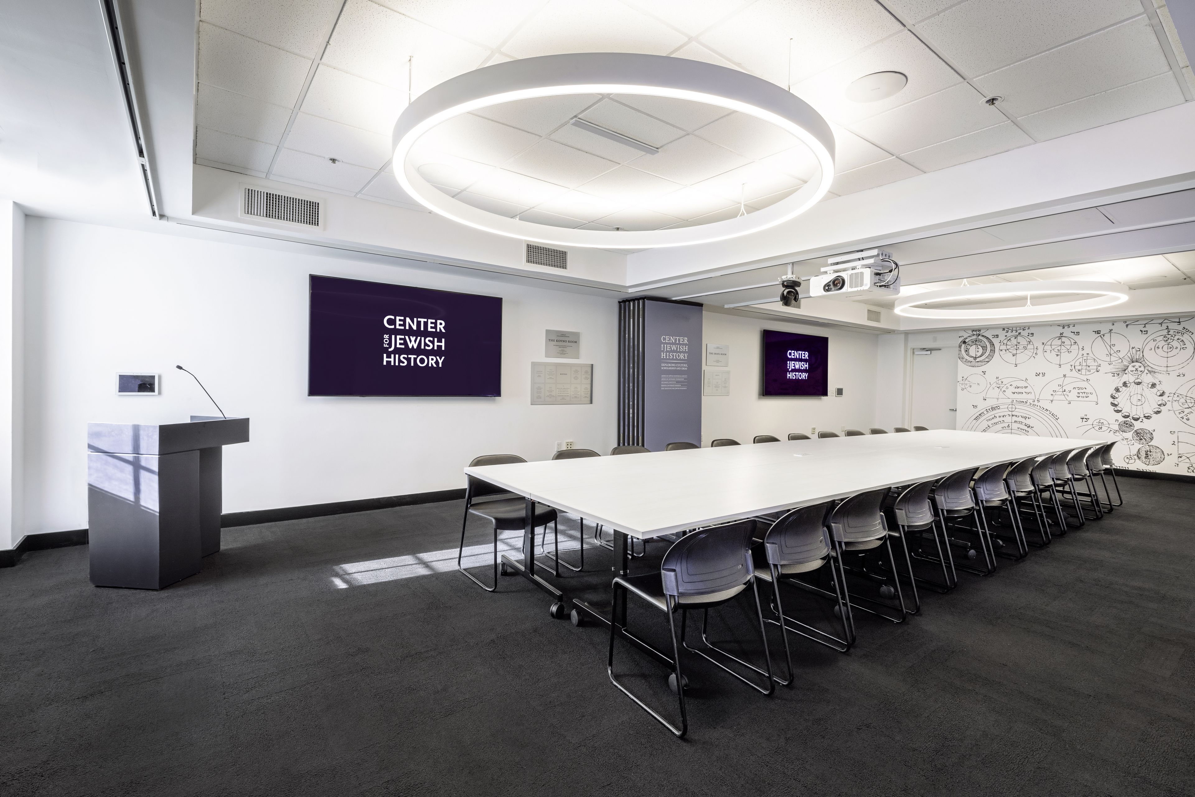 Kovno-Shavl Room, an event space at Center for Jewish History
