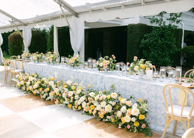 Featured photo from Discover This Summer Wedding Styled with Colorful Garden Florals at Old Wide Awake Plantation