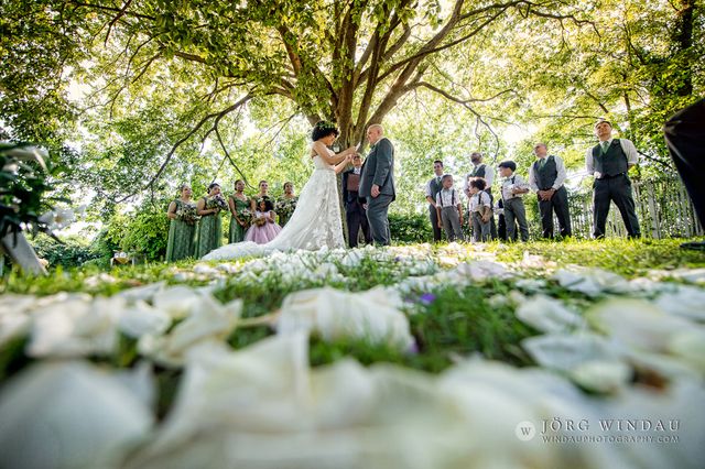 Featured photo from Kilbania and Michael’s Summer Garden Wedding