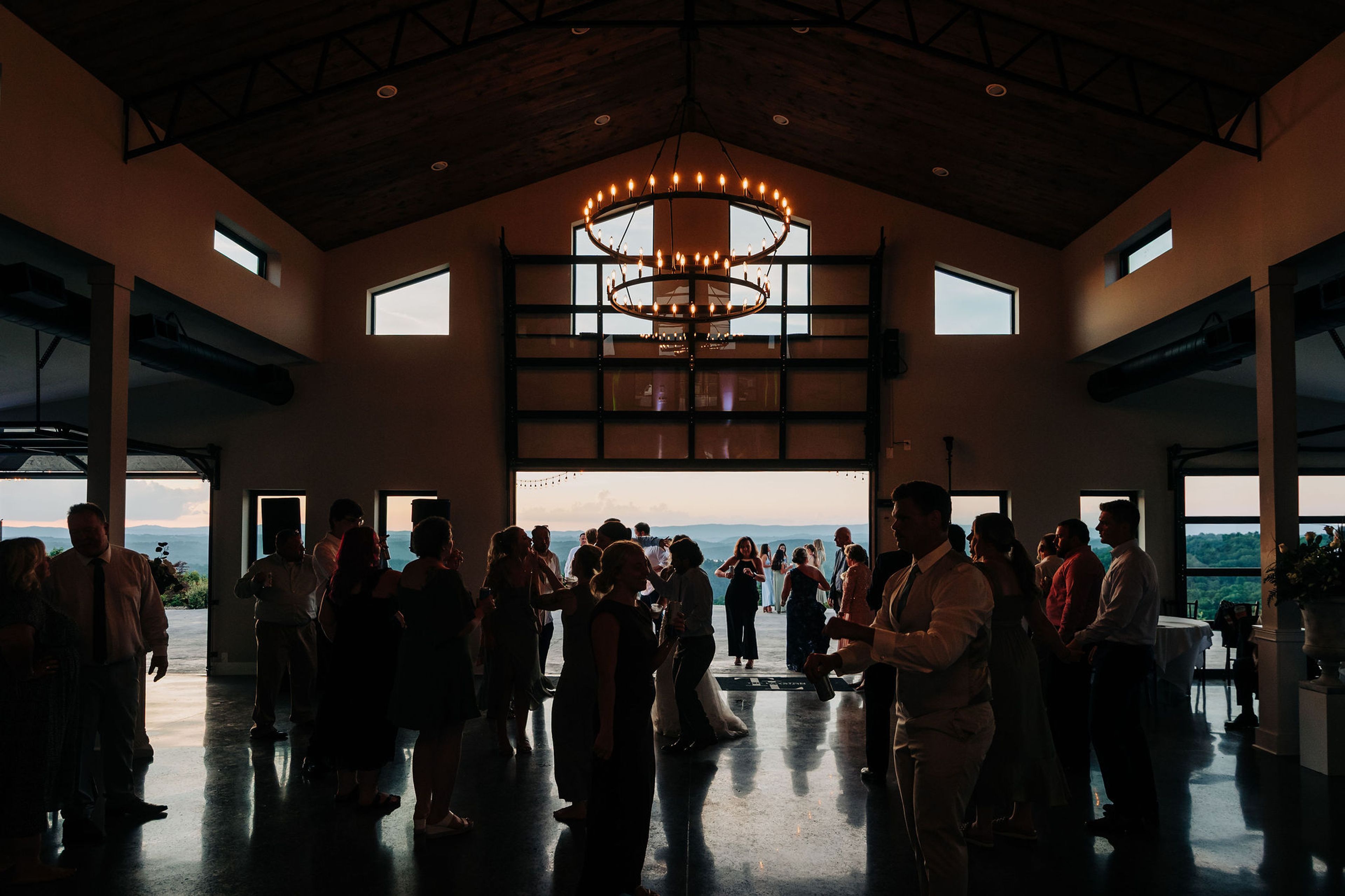 The Reception Hall, an event space at The Loyston Copper Top Estate