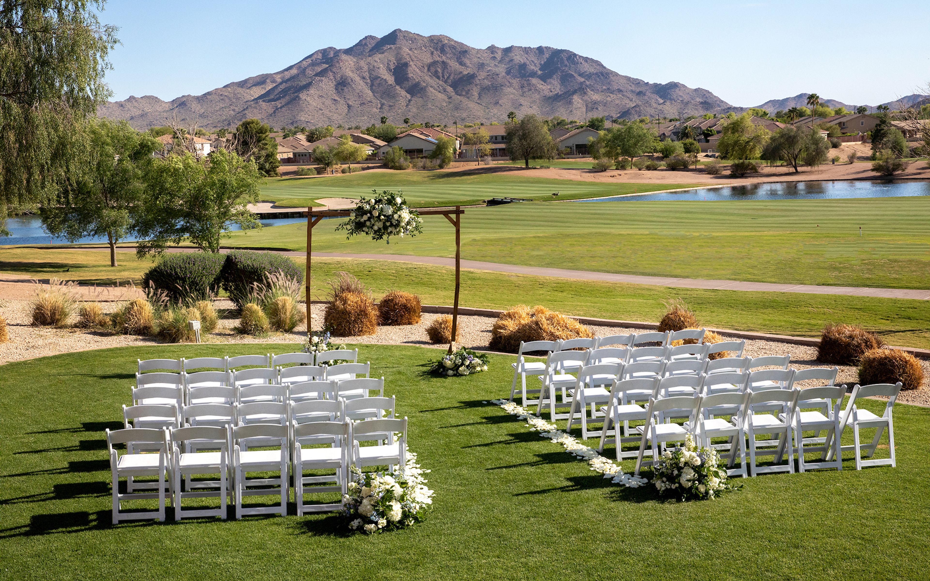 East Lawn, an event space at Seville Golf & Country Club