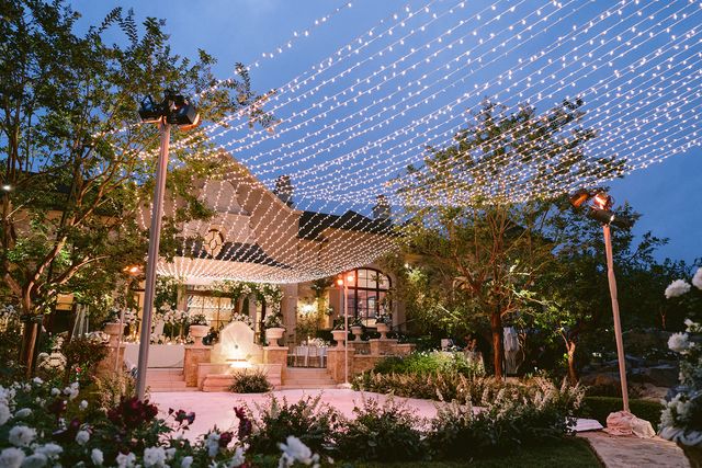 Featured photo from This Elegant Rancho Santa Fe Wedding Was Meant to Be Under the Glow of Dusk and Lights