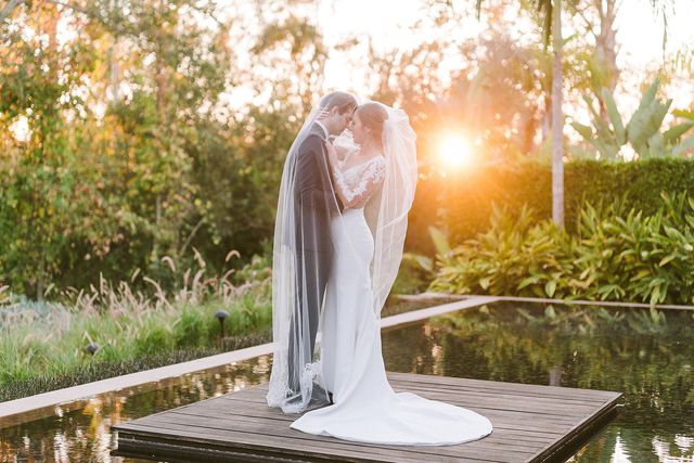 Featured photo from A Scenic Garden Wedding at Rancho Valencia Resort Featuring Lush Greenery and Open-Air Dining