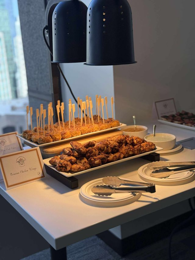 Featured photo from Check Out This Thoughtfully Curated Luncheon with Crab Cakes and Deviled Eggs by On The Roll Catering in San Francisco