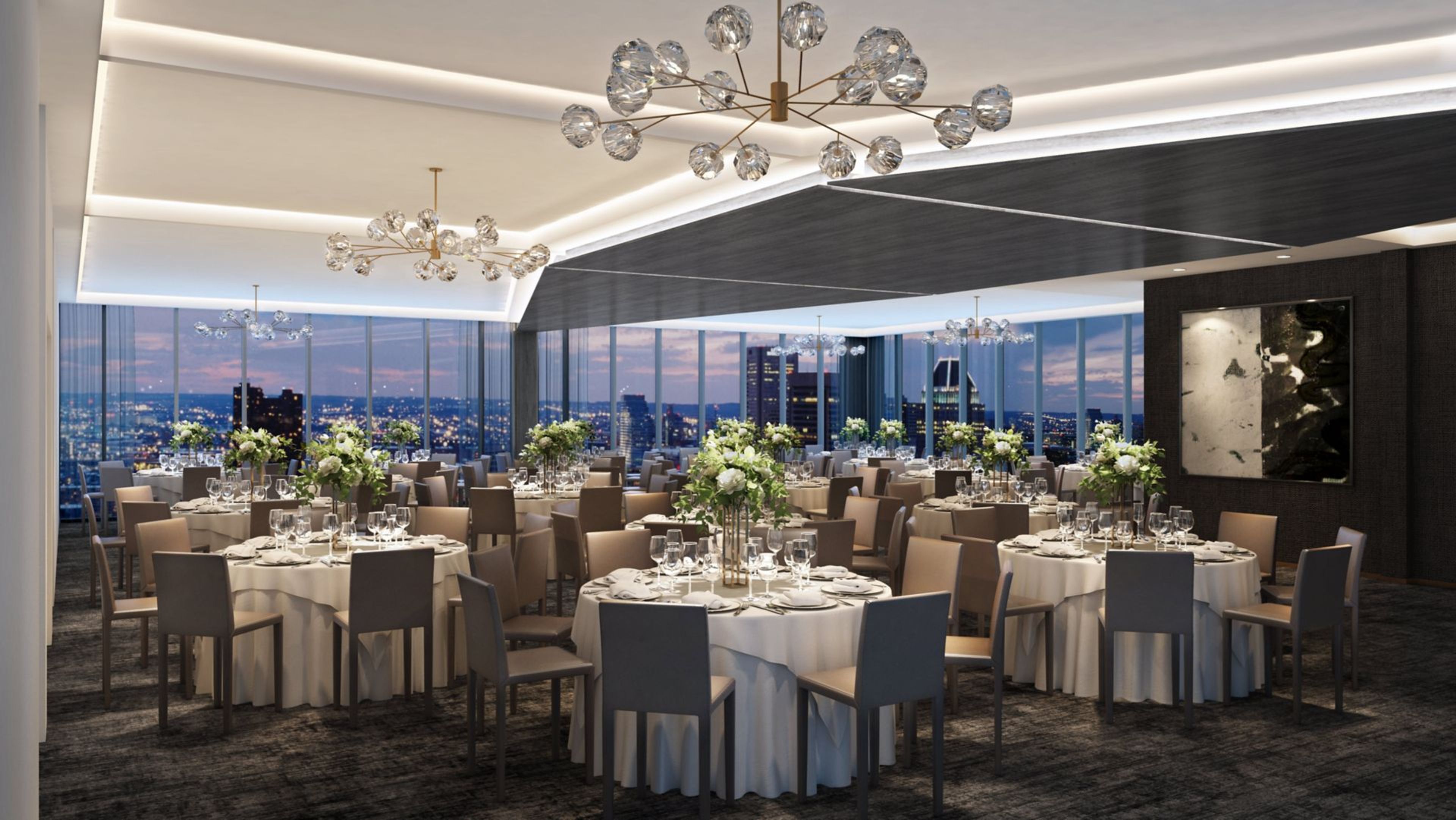 Elevation Ballroom, an event space at AC Hotel St. Louis Clayton