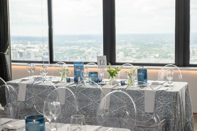 Featured photo from Step Into This Sleek Corporate Dinner at View Boston Featuring Skyline Backdrops