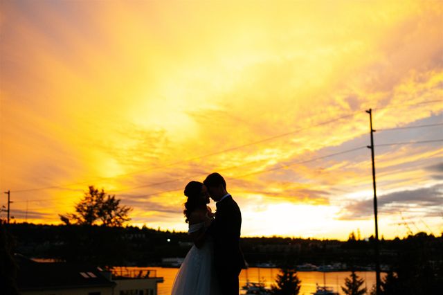 Featured photo from Explore This Golden Hour Wedding at Imperia Lake Union with Luxe Details and Gilded Touches