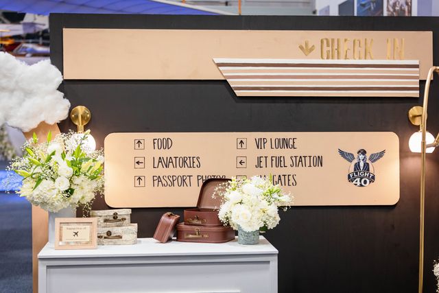 Featured photo from Aviation Themed 40th Birthday Party