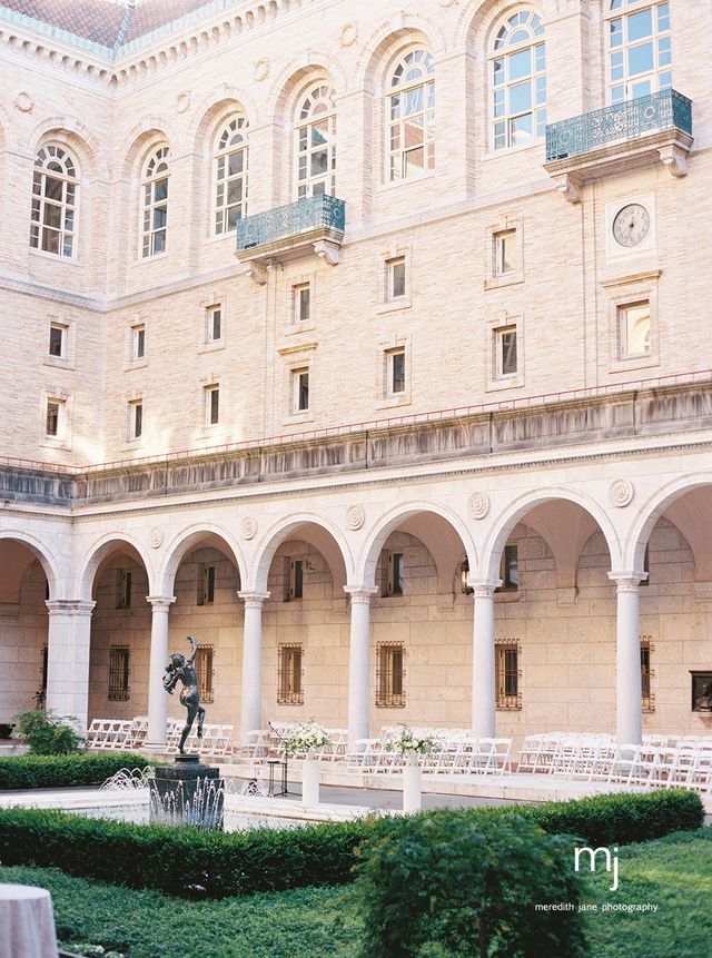 Featured photo from Romantic June Wedding at Boston Public Library