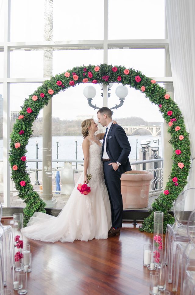 Featured photo from Stylish Spring Wedding at Sequoia in Washington, D.C.