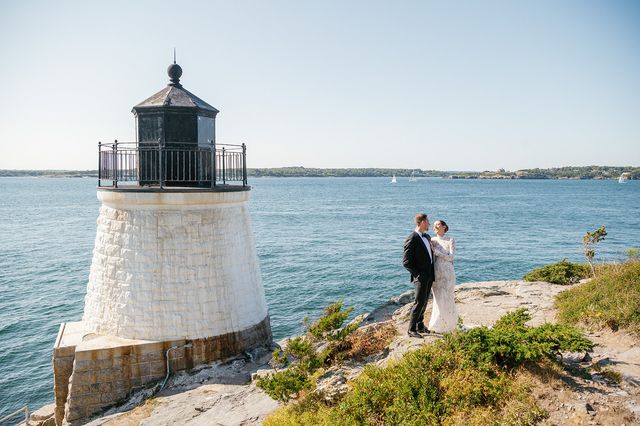 Featured photo from A Classic Castle Hill Inn Wedding Framed by Sea and Greenery