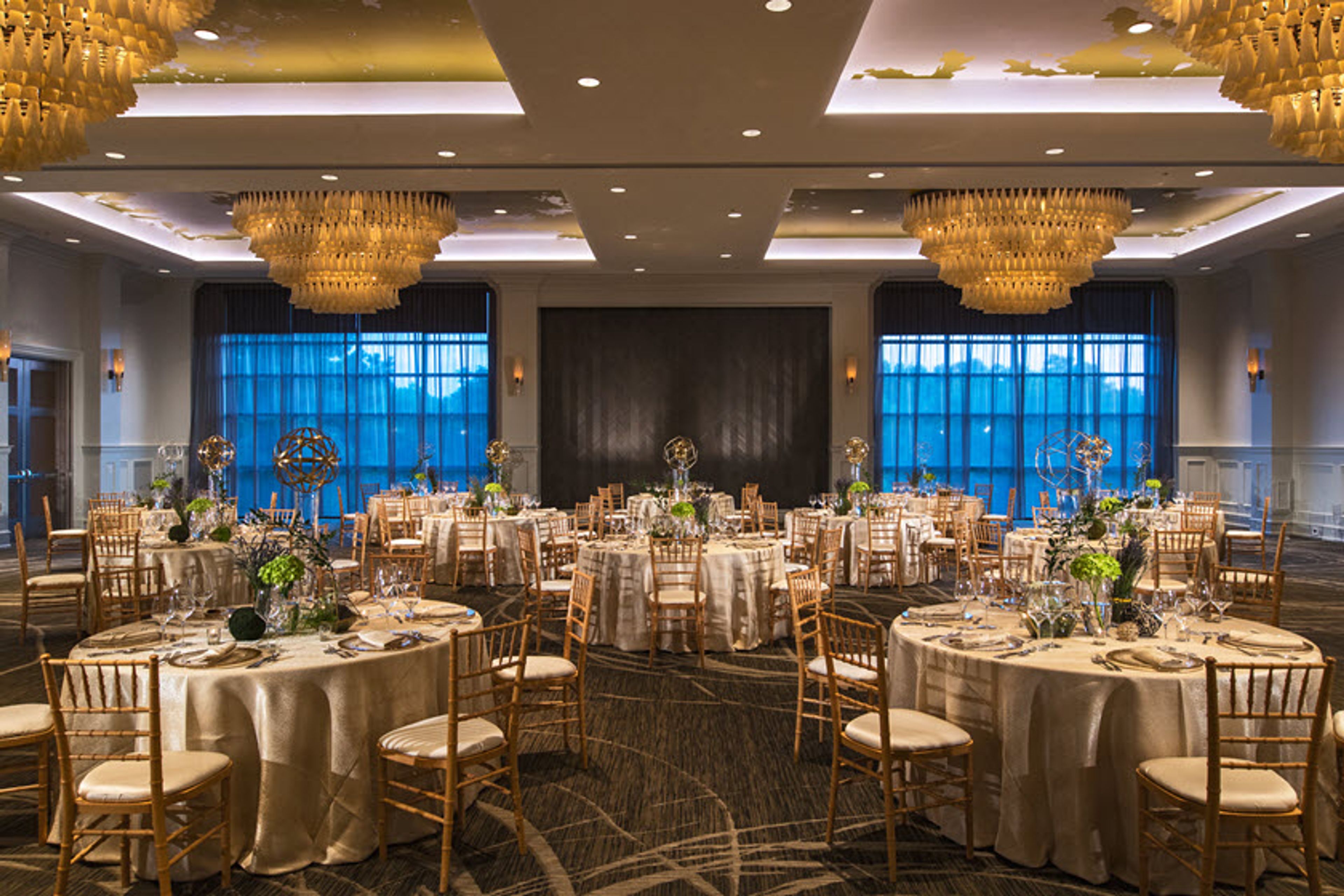 Renaissance Ballroom, an event space at Renaissance Raleigh North Hills Hotel
