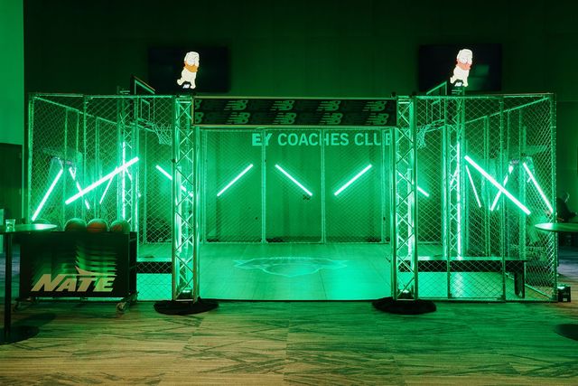 Featured photo from See This Sports-Inspired Bar Mitzvah at MetLife Stadium with Neon Green Details