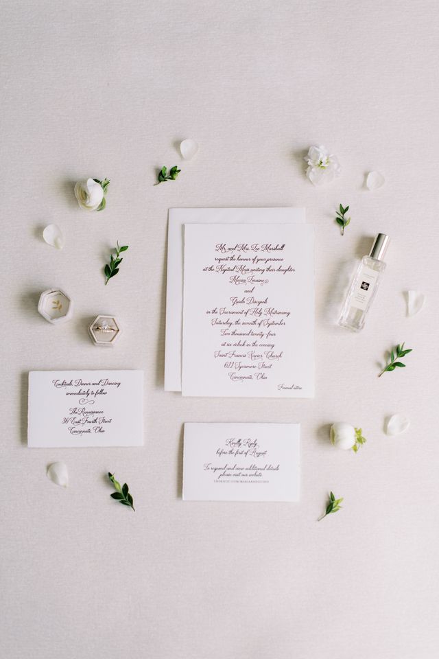 Featured photo from Classic Black Tie Wedding at St. Xavier Church and Renaissance Hotel in Downtown Cincinnati