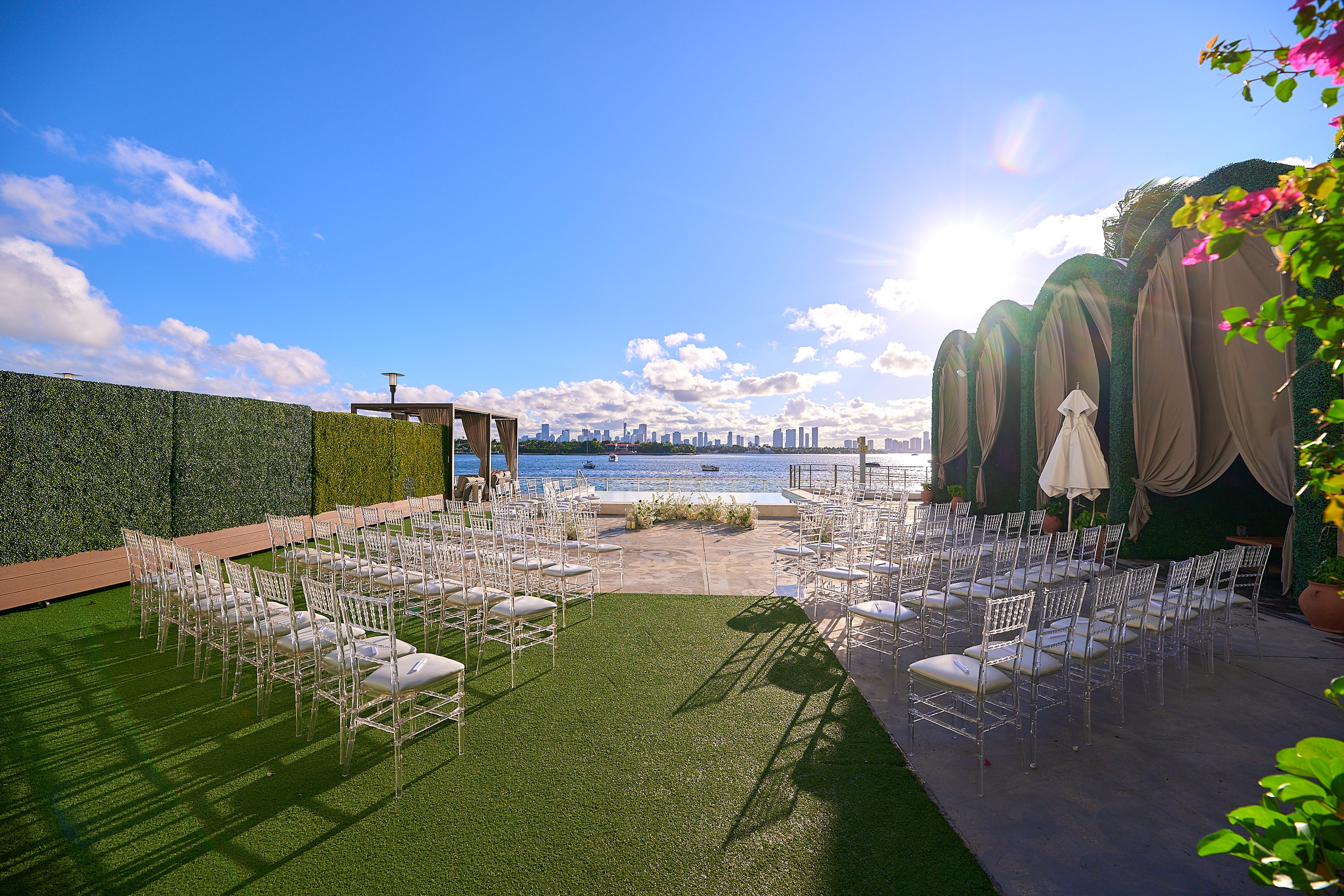 North Lounge, an event space at Mondrian South Beach