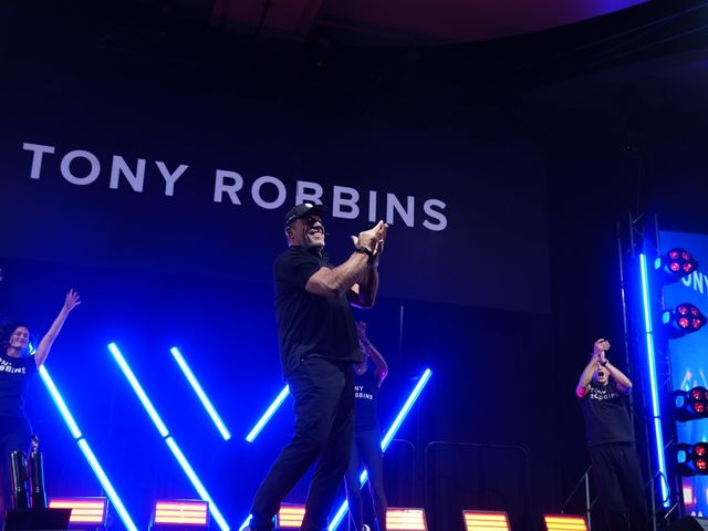 Featured photo from FAGC conference with Tony Robbins & 50 cent.