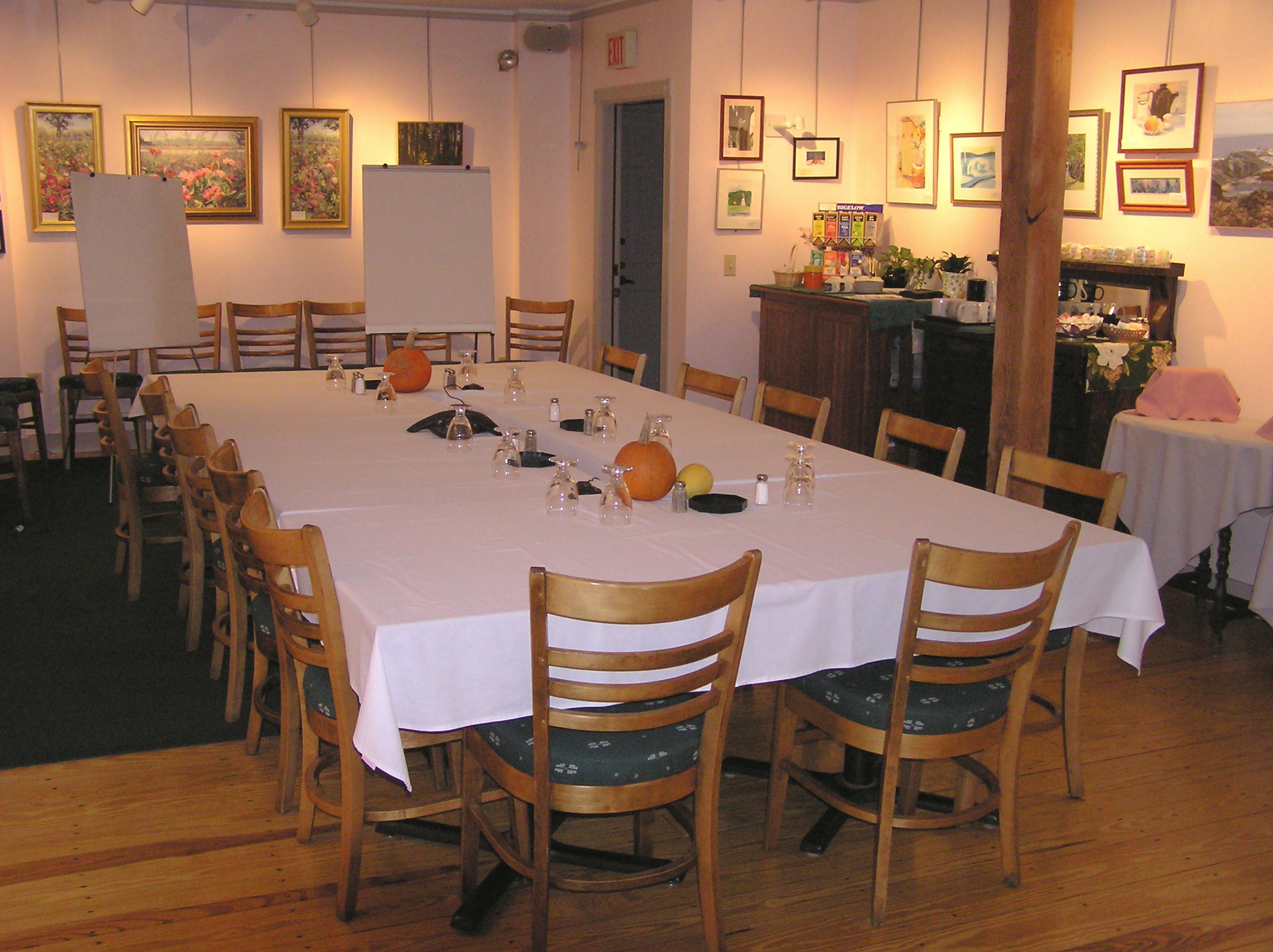 The Gallery, an event space at Maple Hill Farm Inn and Conference Center