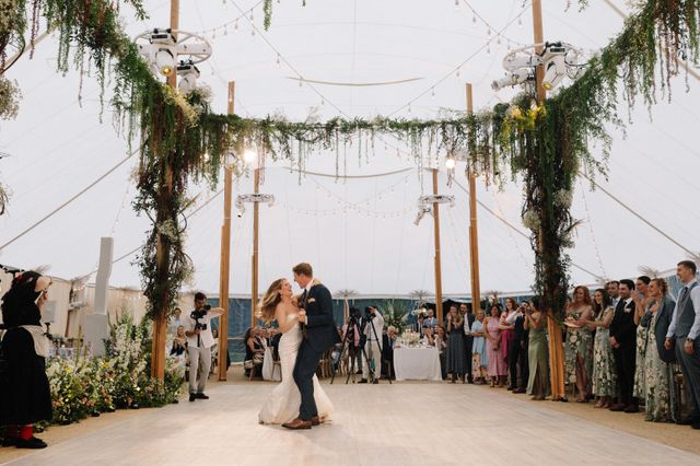 Featured photo from Experience This Elegant Tented Wedding with Garden-Inspired Details at a Private Estate