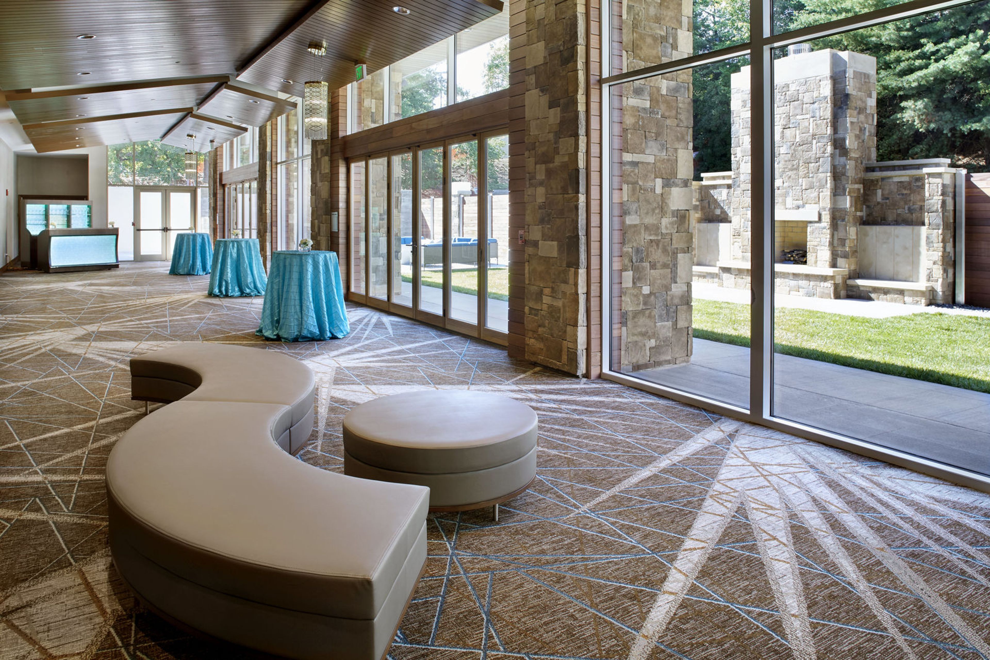 Glenwood Terrace, an event space at Raleigh Marriott Crabtree Valley