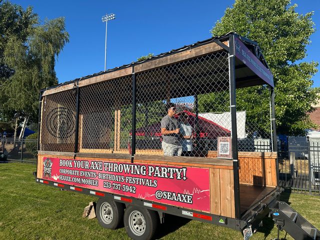 Featured photo from Mobile Axe Throwing