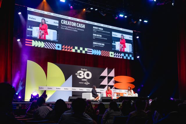 Featured photo from 2024 Forbes Under 30 Summit