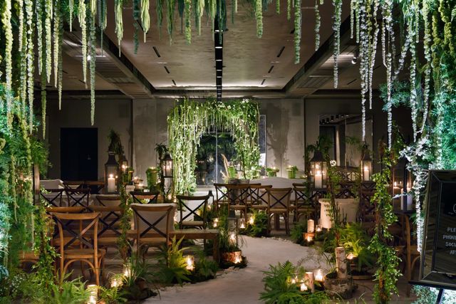 Featured photo from Indoor Forest Wedding