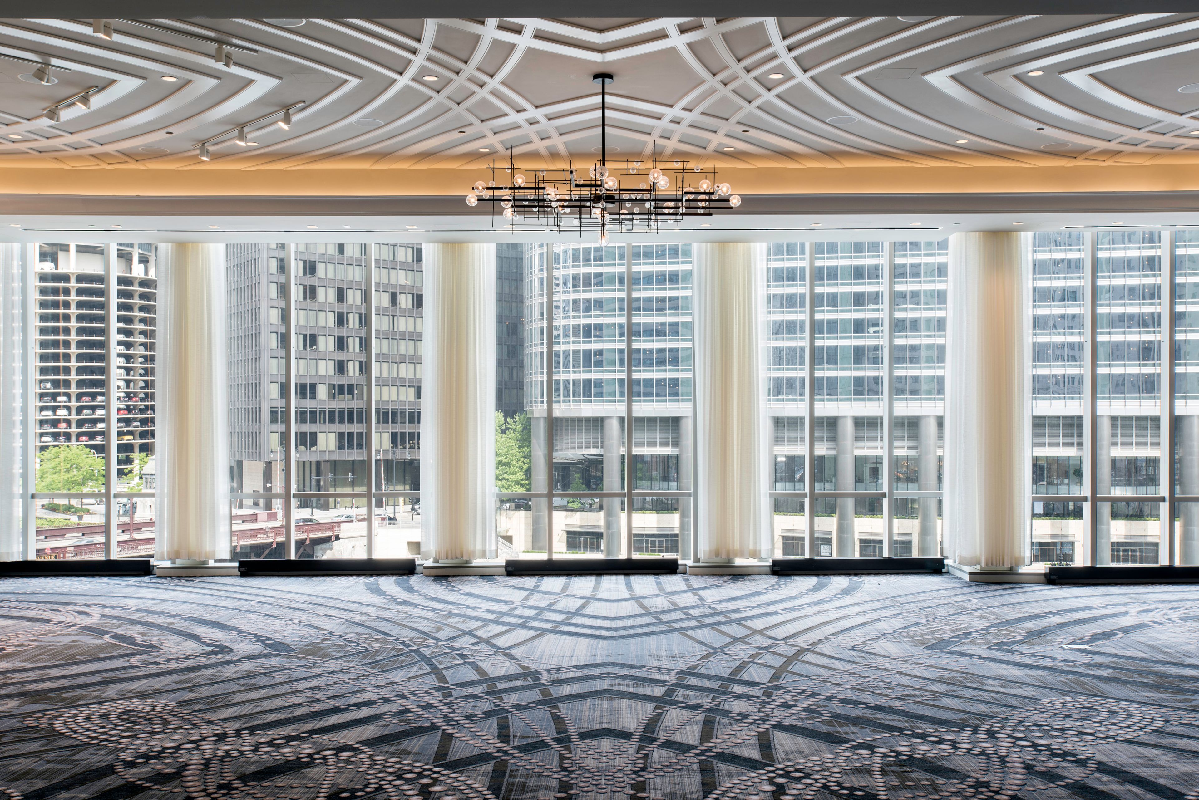 Juliette Grand Ballroom, an event space at LondonHouse Chicago