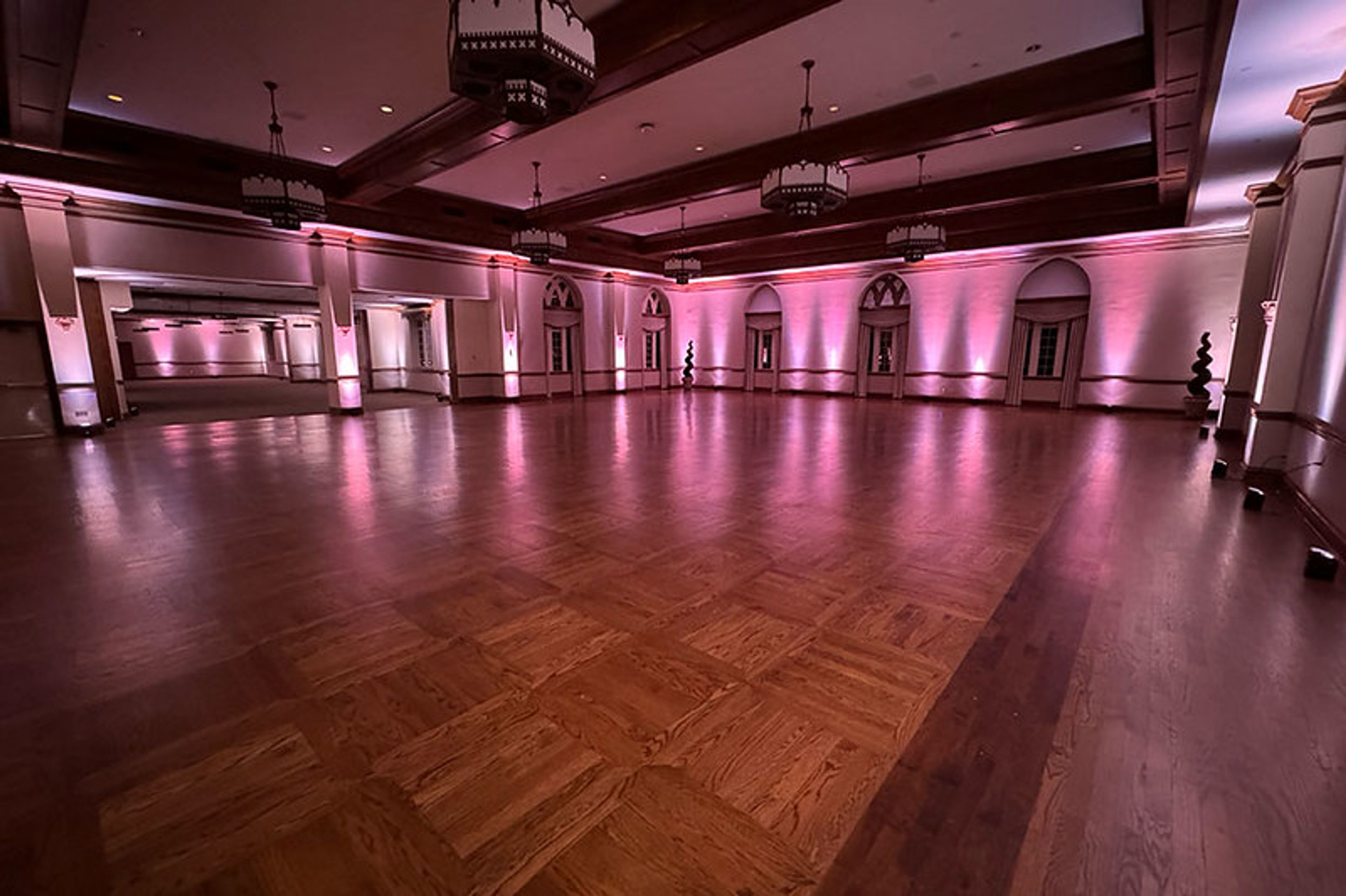 The Ballroom, an event space at Oklahoma Memorial Union- Ballroom