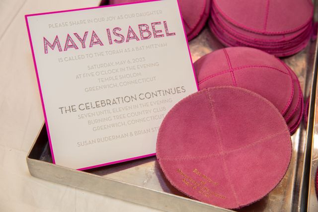 Featured photo from Maya's Bat Mitzvah