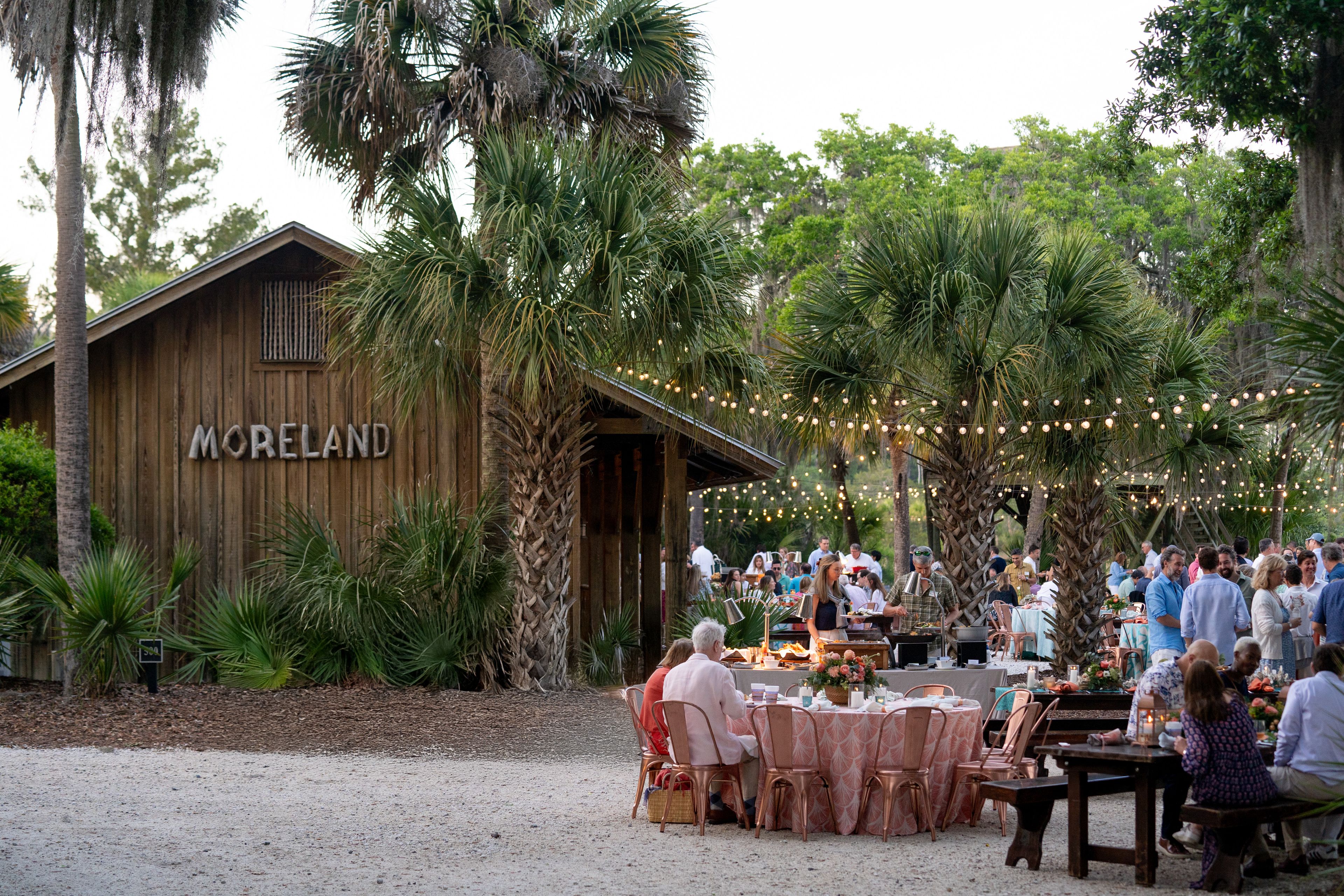 Moreland Landing, an event space at Montage Palmetto Bluff