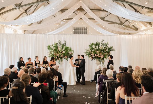 Featured photo from See This Elegant Wedding with Vibrant Florals in a Lush Massachusetts Garden