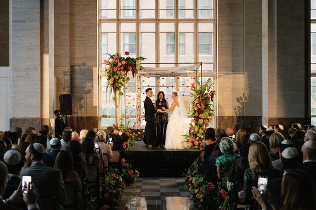 Featured photo from See This Sophisticated Wedding at Alfred I. Dupont Building with Amber Lighting and Luxe Florals