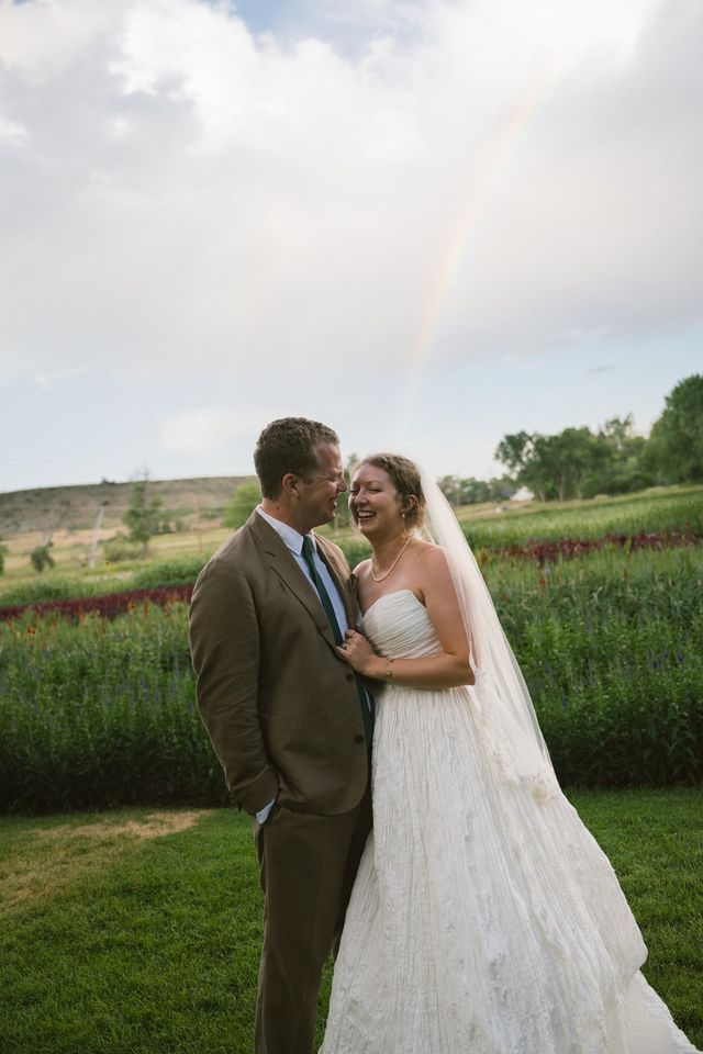 Featured photo from Intimate Colorado Wedding at Boulder Flower Farm