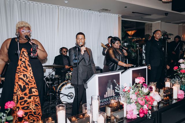 Featured photo from Step Into This Stylish Wedding with Dynamic Band Performances at RPM Events Chicago