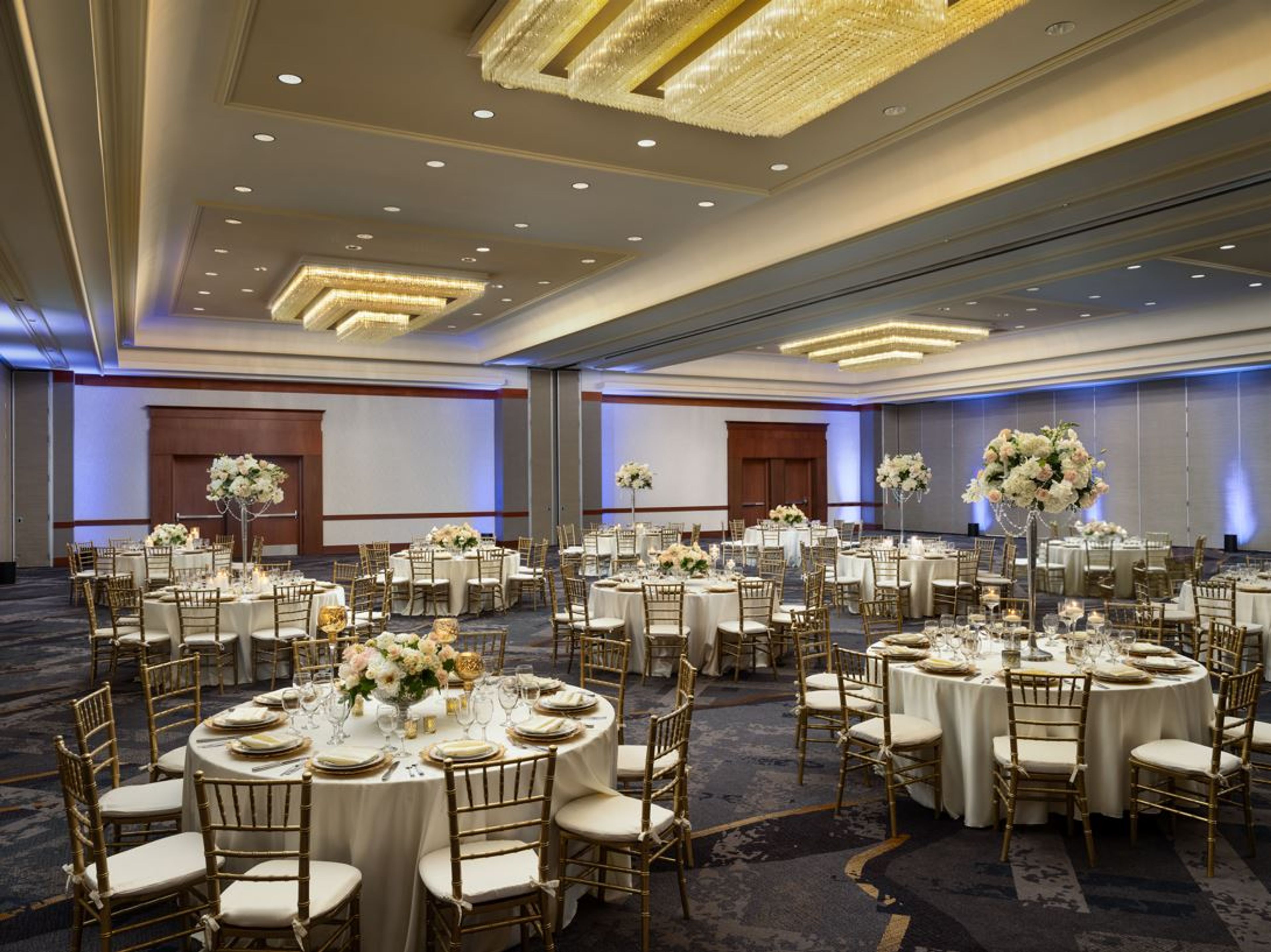 Grand Ballroom, an event space at Warner Center Marriott
